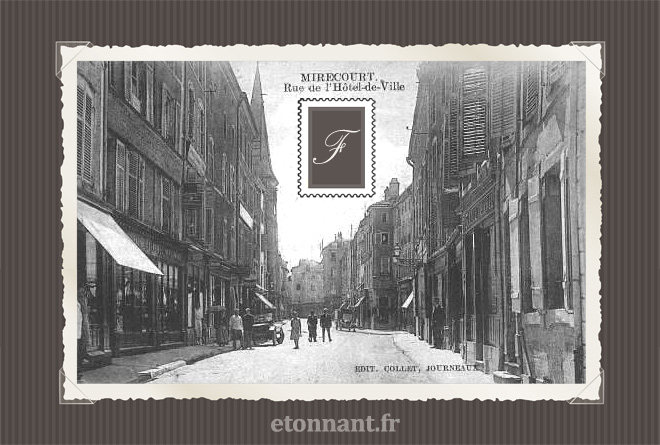 Carte postale ancienne : Mirecourt