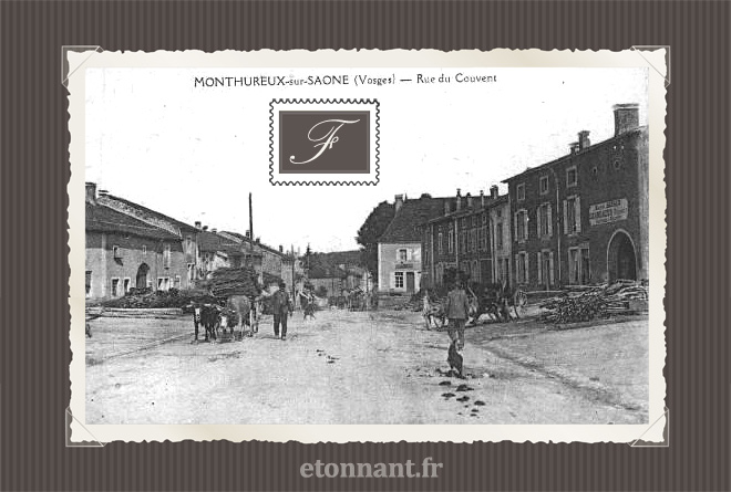 Carte postale ancienne : Monthureux-sur-Saône