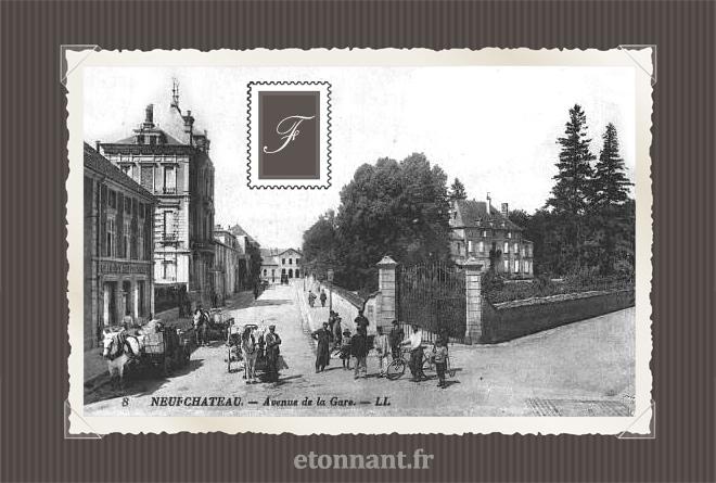 Carte postale ancienne de Neufchâteau (88 Vosges)