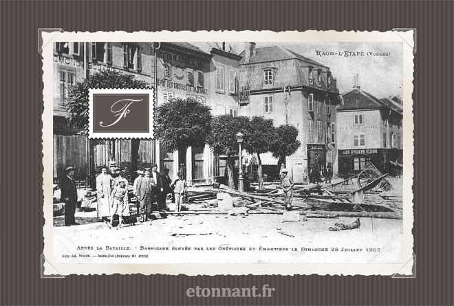 Carte postale ancienne de Raon-l'Étape (88 Vosges)