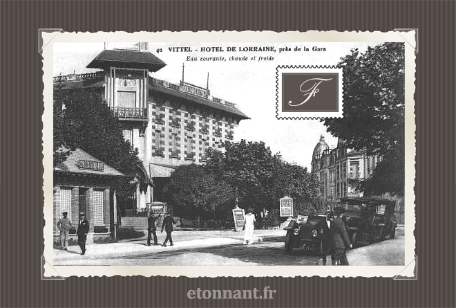 Carte postale ancienne : Vittel