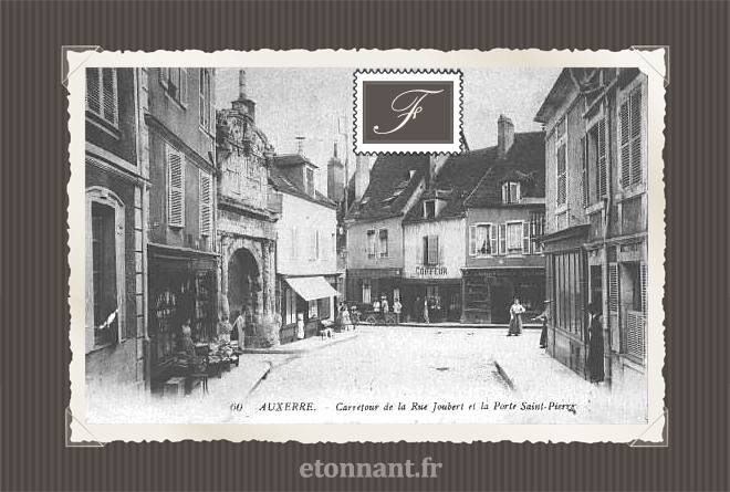 Carte postale ancienne d'Auxerre (89 Yonne)