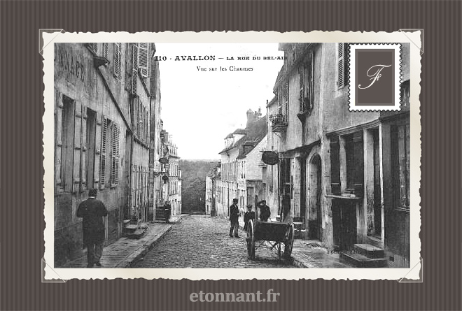 Carte postale ancienne de Avalon (89 Yonne)