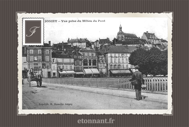 Carte postale ancienne : Joigny