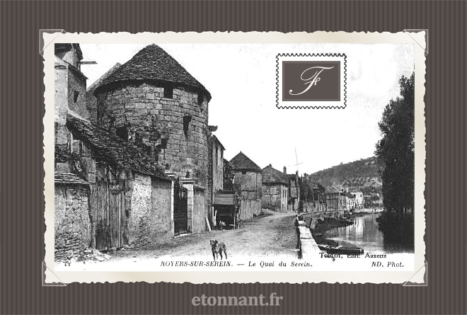 Carte postale ancienne : Noyers
