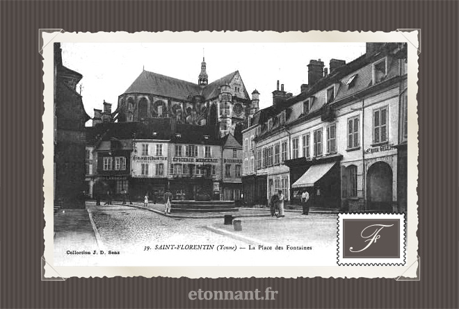 Carte postale ancienne : Saint-Florentin
