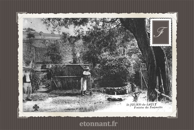 Carte postale ancienne : Saint-Julien-du-Sault