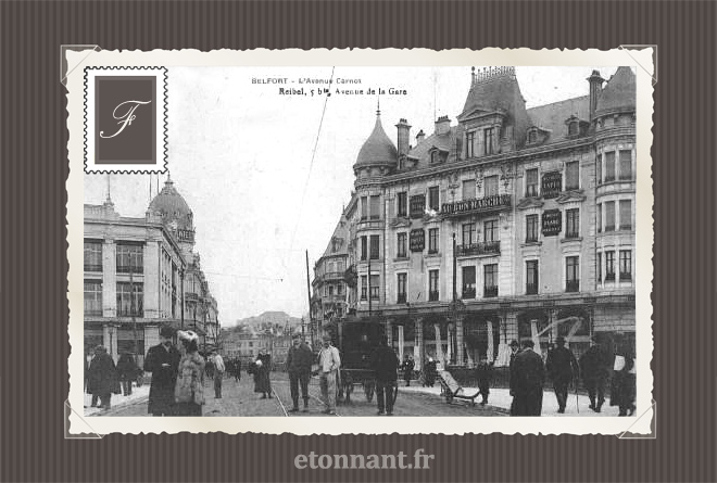 Carte postale ancienne de Belfort (90 Territoire de Belfort)