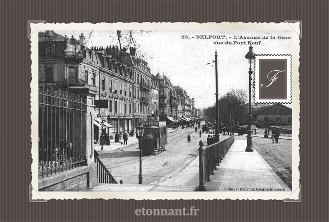 Carte postale ancienne de Belfort (90 Territoire de Belfort)