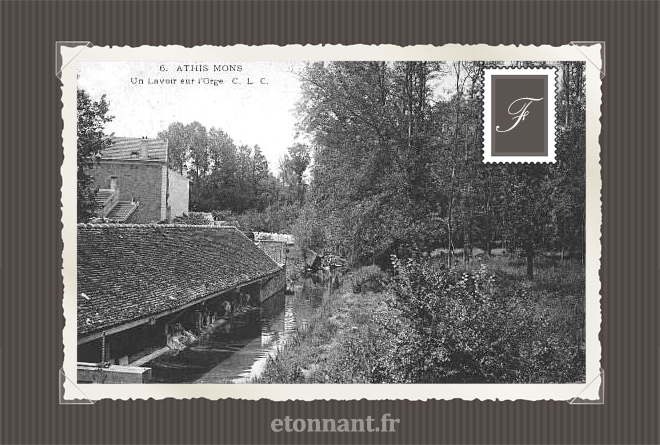 Carte postale ancienne d'Athis-Mons (91 Essonne)