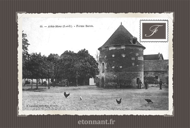 Carte postale ancienne d'Athis-Mons (91 Essonne)