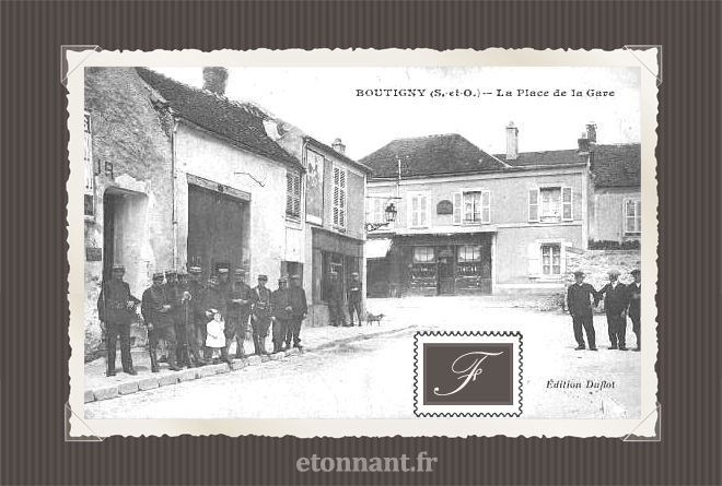 Carte postale ancienne : Boutigny-sur-Essonne