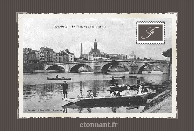 Carte postale ancienne de Corbeil-Essonnes (91 Essonne)