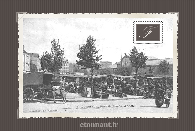 Carte postale ancienne de Corbeil-Essonnes (91 Essonne)