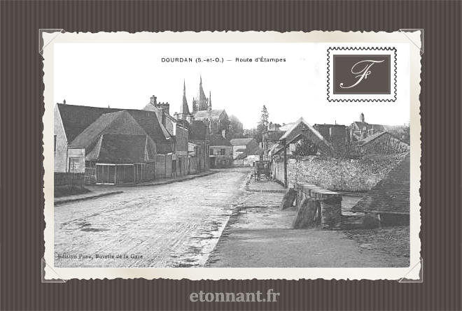 Carte postale ancienne : Dourdan
