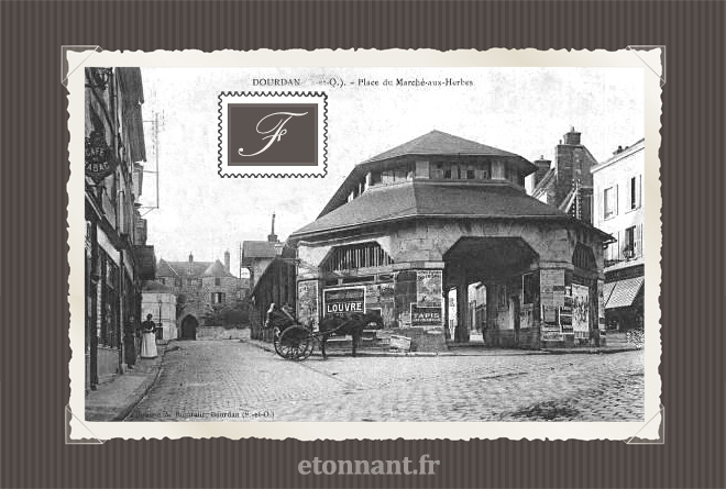 Carte postale ancienne : Dourdan