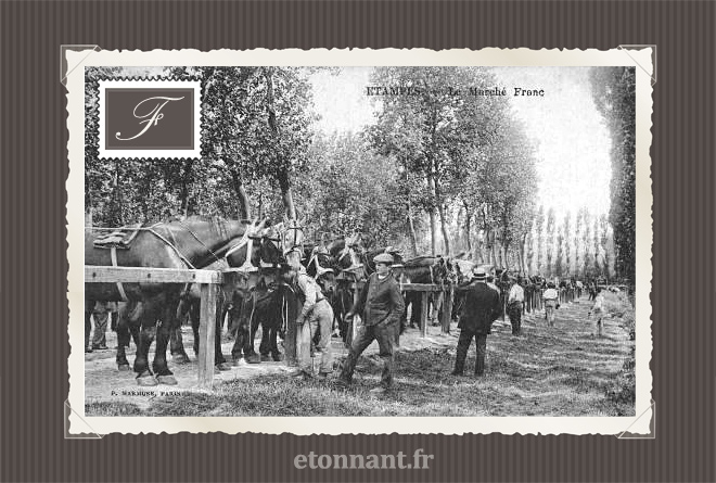 Carte postale ancienne d'Étampes (91 Essonne)