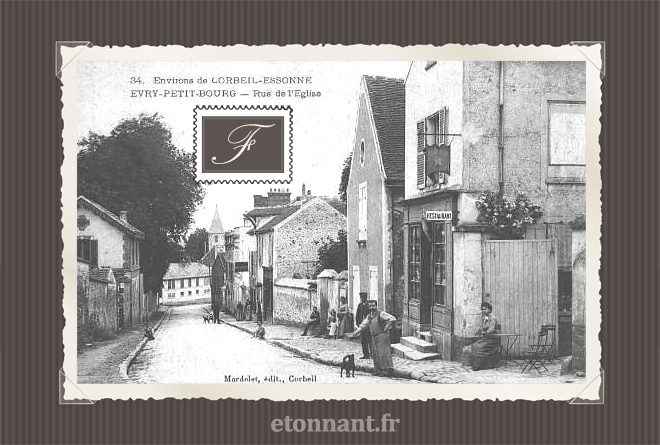 Carte postale ancienne de Évry (91 Essonne)