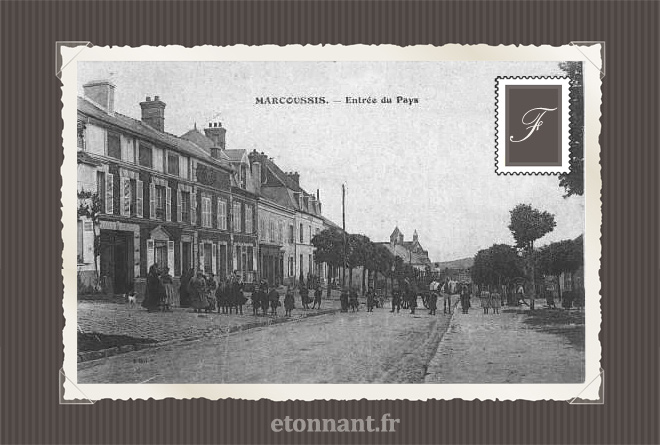 Carte postale ancienne : Marcoussis