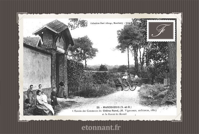 Carte postale ancienne : Marcoussis