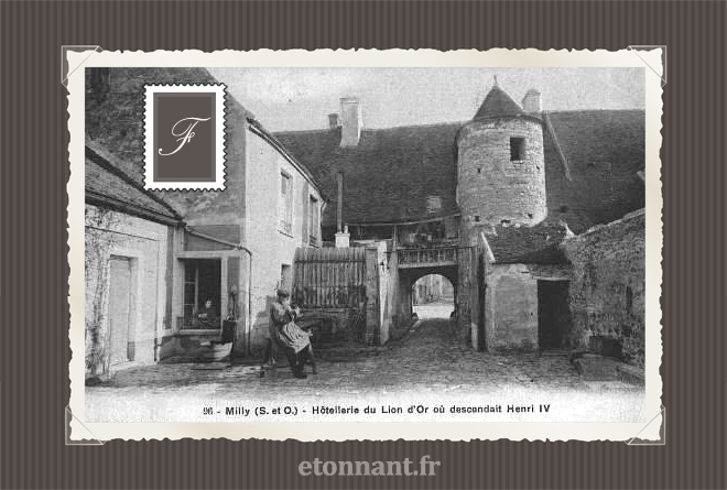 Carte postale ancienne : Milly-la-Forêt
