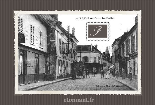 Carte postale ancienne : Milly-la-Forêt