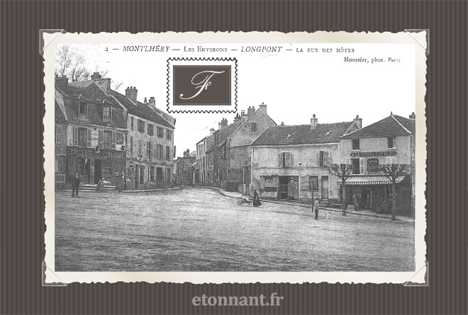 Carte postale ancienne : Montlhéry
