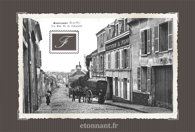 Carte postale ancienne : Montlhéry