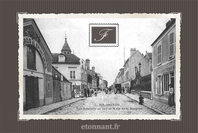 Carte postale ancienne de Ris-Orangis (91 Essonne)