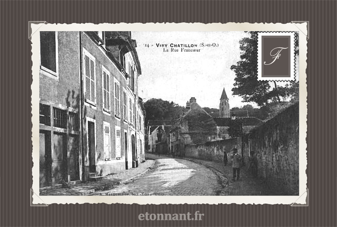 Carte postale ancienne : Viry-Châtillon