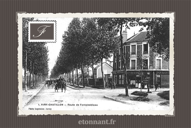 Carte postale ancienne : Viry-Châtillon