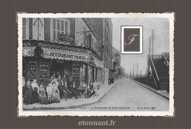 Carte postale ancienne : Bois-Colombes
