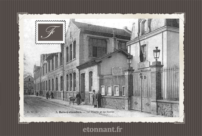 Carte postale ancienne : Bois-Colombes