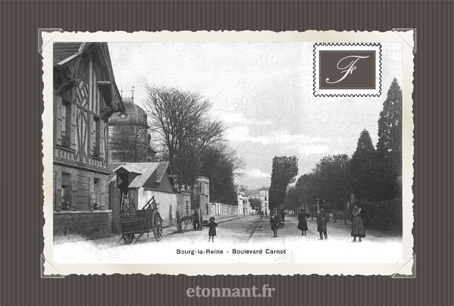 Carte postale ancienne : Bourg-la-Reine