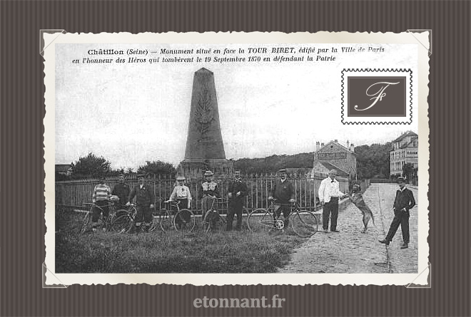Carte postale ancienne : Châtillon