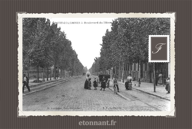 Carte postale ancienne : Colombes