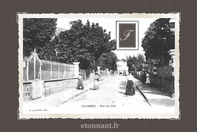 Carte postale ancienne : Colombes