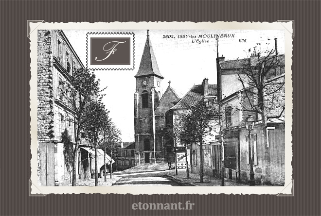 Carte postale ancienne : Issy-les-Moulineaux
