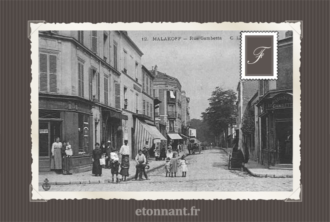 Carte postale ancienne : Malakoff