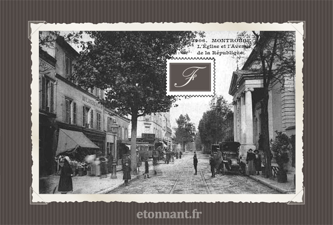 Carte postale ancienne : Montrouge