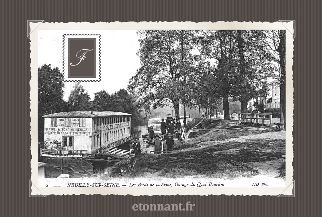 Carte postale ancienne de Neuilly-sur-Seine (92 Hauts-de-Seine)