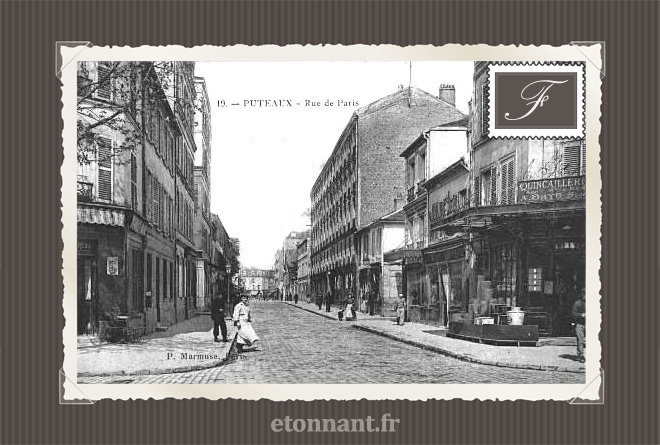 Carte postale ancienne de Puteaux (92 Hauts-de-Seine)