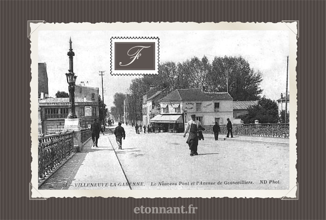 Carte postale ancienne : Villeneuve-la-Garenne