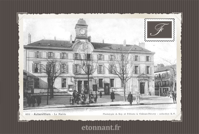 Carte postale ancienne d'Aubervilliers (93 Seine-Saint-Denis)