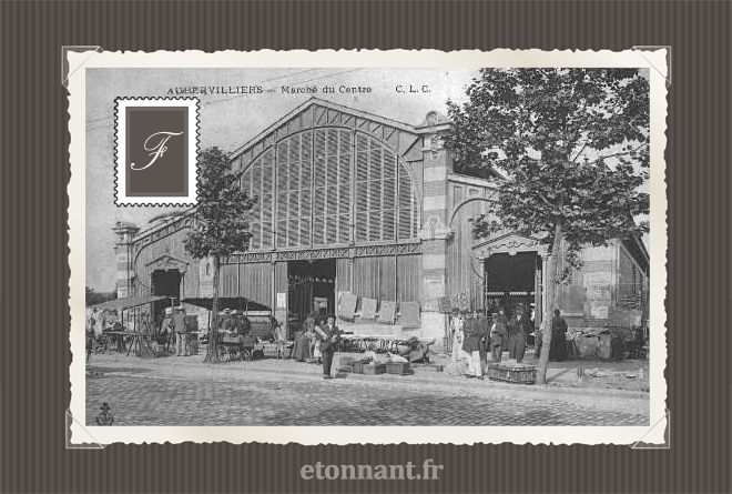 Carte postale ancienne d'Aubervilliers (93 Seine-Saint-Denis)