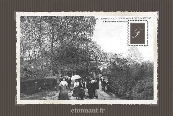 Carte postale ancienne : Bagnolet