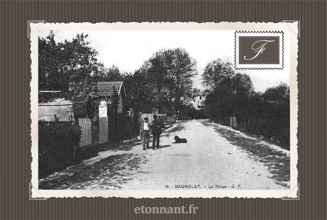 Carte postale ancienne : Bagnolet