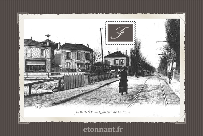 Carte postale ancienne de Bobigny (93 Seine-Saint-Denis)