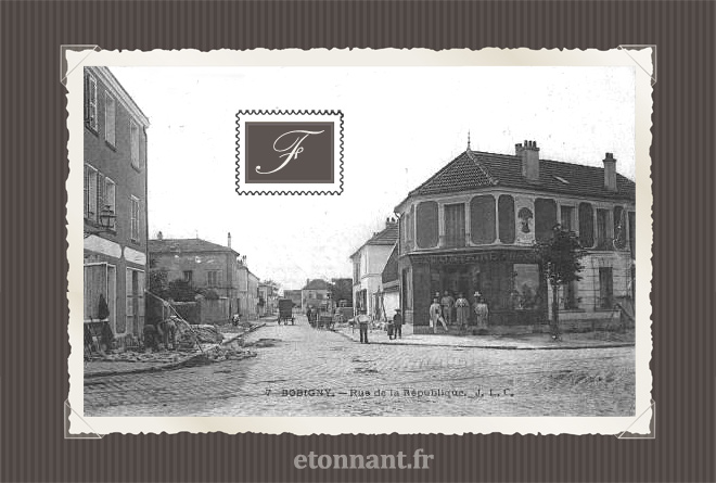 Carte postale ancienne de Bobigny (93 Seine-Saint-Denis)