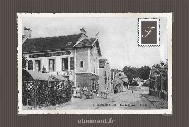 Carte postale ancienne : Coubron